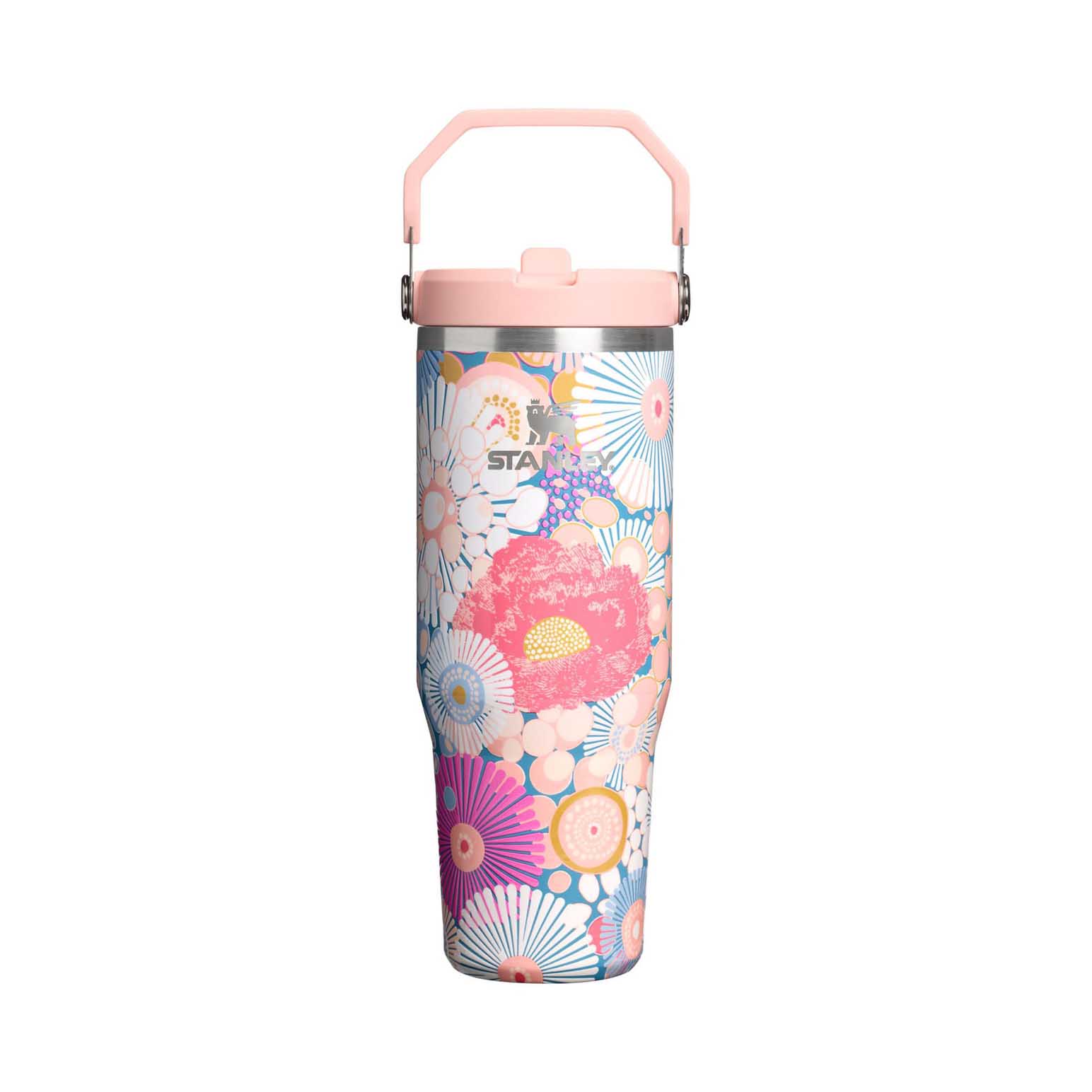 Stanley The Iceflow Flip Straw 2.0 Tumbler 30oz Sorbet Wildflower